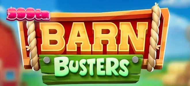 Tampilan visual karakter domba dalam slot Barn Busters
