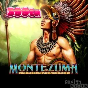 Tampilan visual slot Montezuma dengan latar belakang hutan Aztec